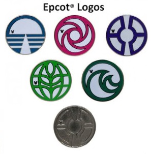 WDW - 2015 Hidden Mickey Series - EPCOT Center Logos
